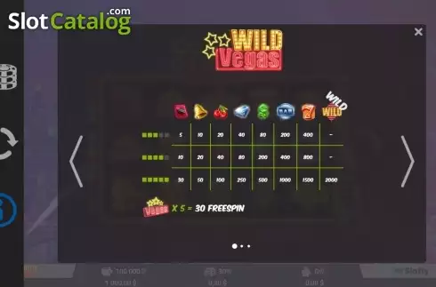 Скрин2. Wild Vegas (MrSlotty) слот