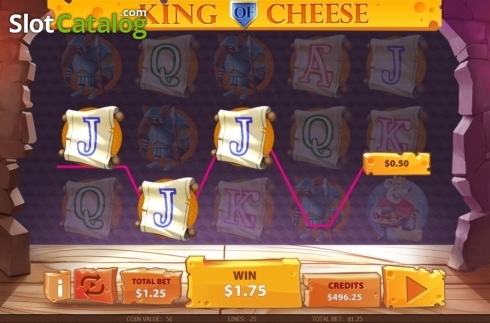 Скрин3. King of Cheese слот