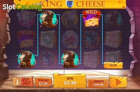 Скрин4. King of Cheese слот