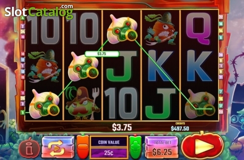 Скрин3. Vegetable Wars слот