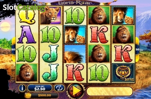 Скрин2. Lion's Roar (MultiSlot) слот