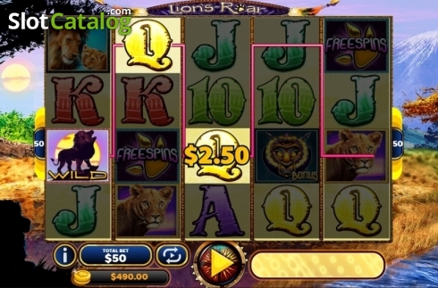 Скрин3. Lion's Roar (MultiSlot) слот