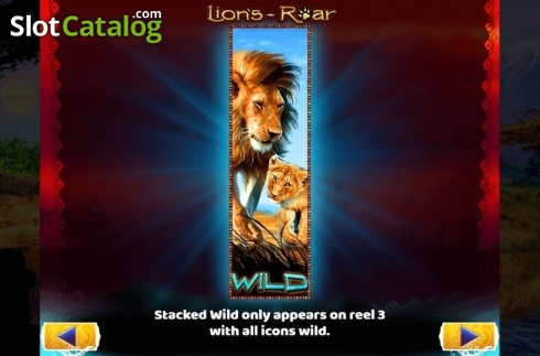 Скрин7. Lion's Roar (MultiSlot) слот