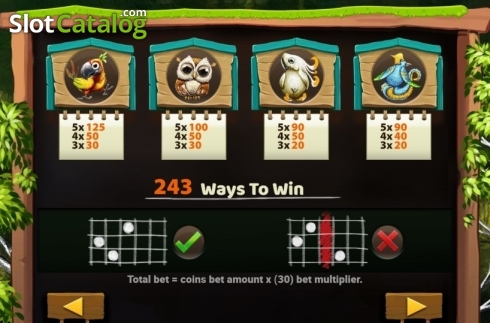 Скрин5. Birds (MultiSlot) слот