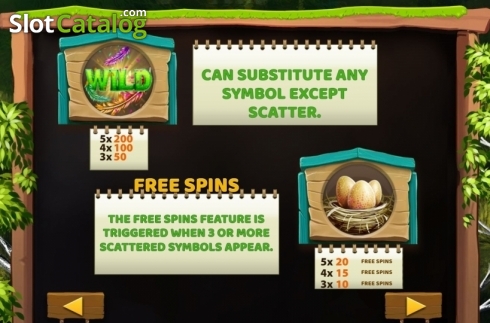 Скрин7. Birds (MultiSlot) слот