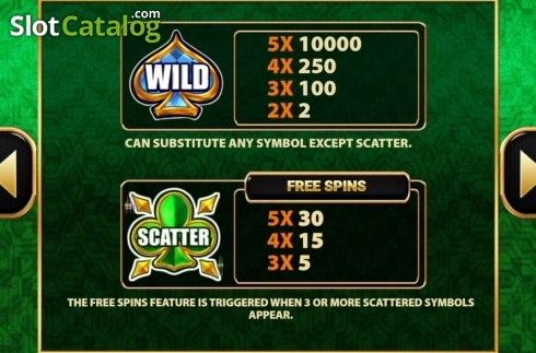 Скрин5. Wild Shamrock (MultiSlot) слот