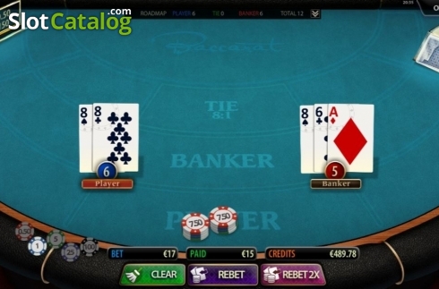 Скрин4. Baccarat (MultiSlot) слот