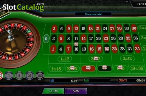 Скрин2. Single Zero Roulette (MultiSlot) слот