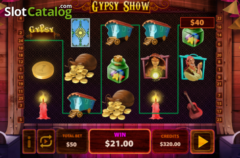 Скрин4. Gypsy Show слот