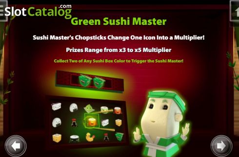 Скрин6. Sushi Masters слот