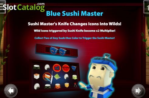 Скрин7. Sushi Masters слот
