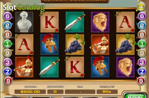 Скрин2. Roman Colosseum (MultiSlot) слот