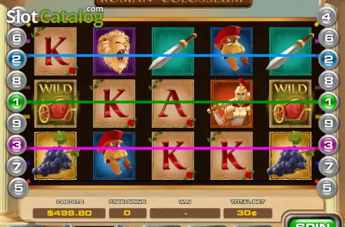 Скрин4. Roman Colosseum (MultiSlot) слот