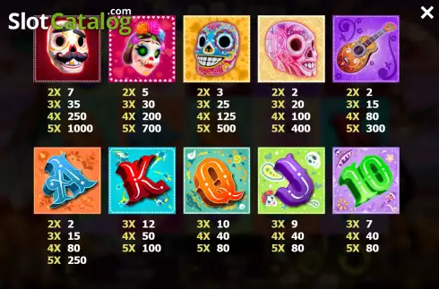 Скрин5. Dia de los Muertos (MultiSlot) слот