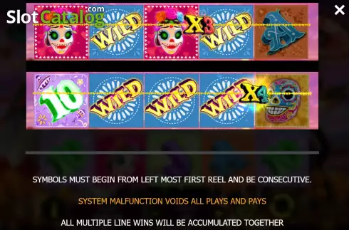 Скрин9. Dia de los Muertos (MultiSlot) слот