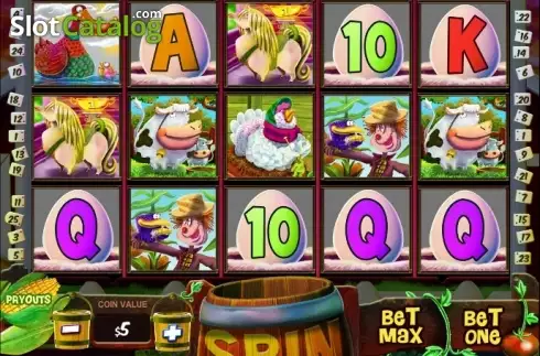 Скрин2. Barnyard Bucks Slots слот