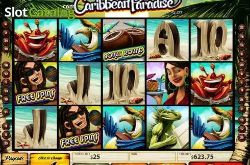Скрин2. Caribbean Paradise слот
