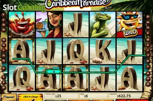 Скрин3. Caribbean Paradise слот
