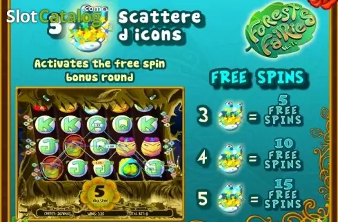 Скрин6. Forest Fairies (MultiSlot) слот