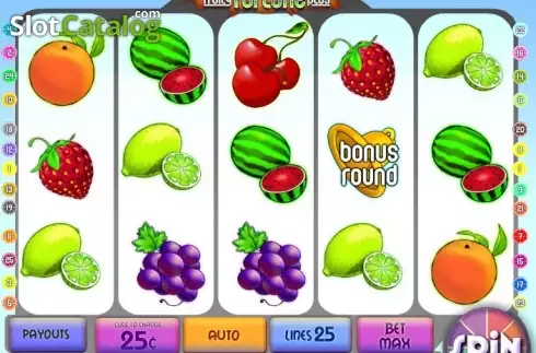Скрин2. Fruity Fortune Plus слот