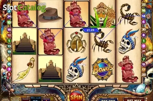 Скрин3. Lost Ruins Treasure слот