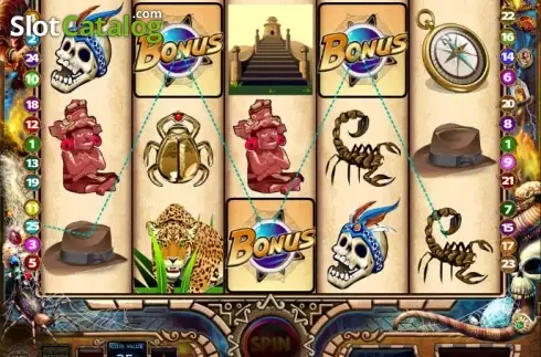 Скрин6. Lost Ruins Treasure слот