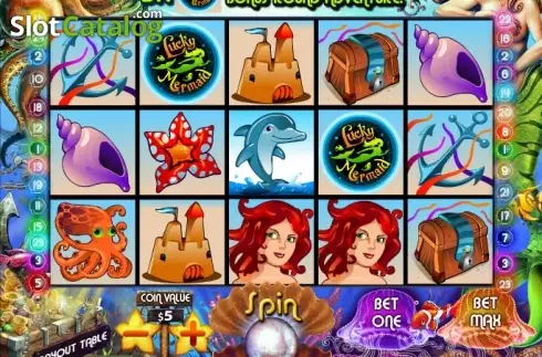 Скрин3. Lucky Mermaid Slots (MultiSlot) слот