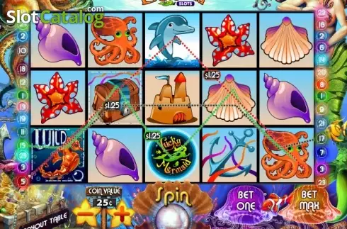 Скрин5. Lucky Mermaid Slots (MultiSlot) слот