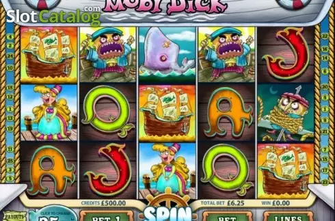 Скрин2. Moby Dick (MultiSlot) слот