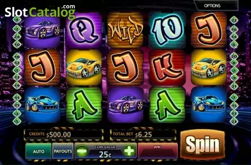 Скрин2. Slot Wheels слот