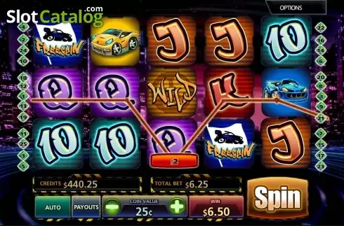 Скрин3. Slot Wheels слот