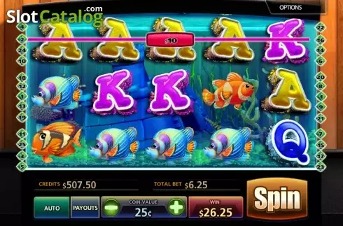 Скрин3. Tropical Aquarium слот