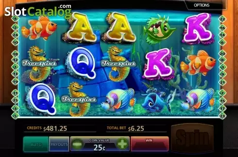 Скрин5. Tropical Aquarium слот