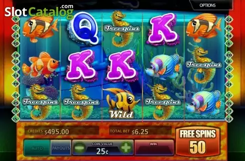 Скрин7. Tropical Aquarium слот