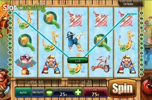 Скрин3. Vintage Toy Room слот