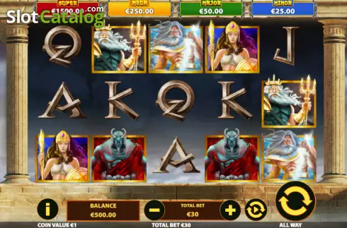 Скрин2. Temple of the Gods (MultiSlot) слот