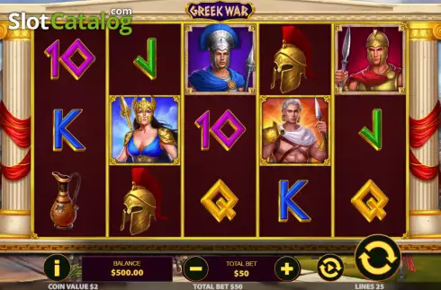 Скрин2. Greek War слот
