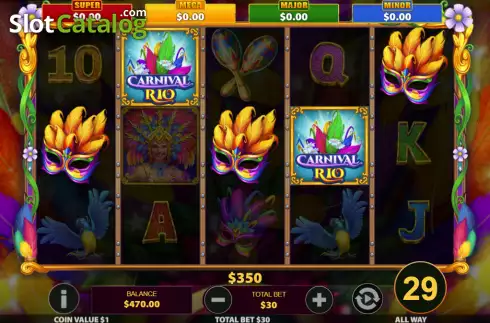 Скрин3. Carnival Rio слот
