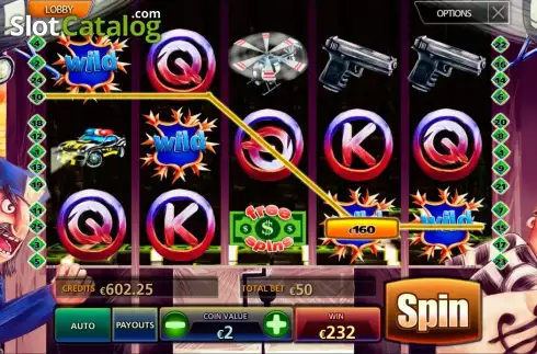 Скрин7. Bank Robbery (MultiSlot) слот