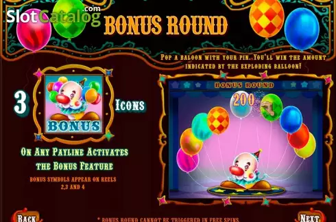 Скрин3. Big Top Circus слот