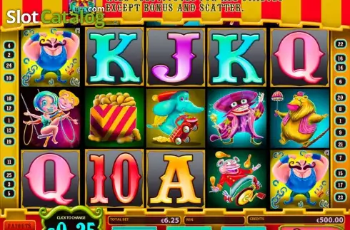 Скрин7. Big Top Circus слот