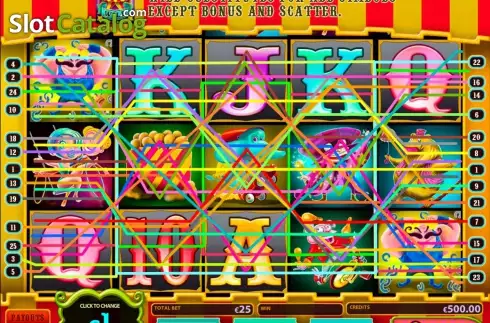 Скрин8. Big Top Circus слот