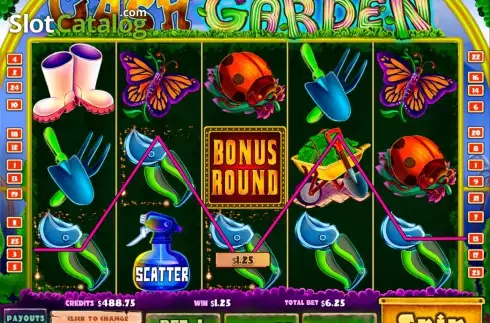 Скрин7. Cash Garden слот