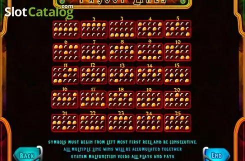 Скрин3. Golden Legacy (MultiSlot) слот