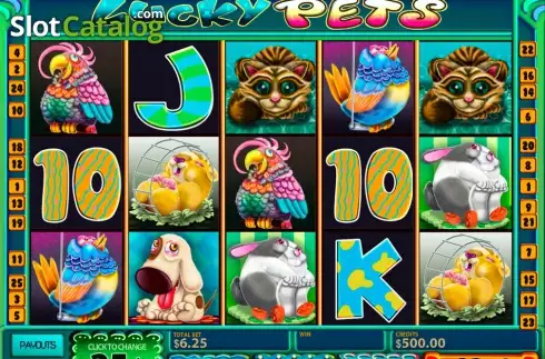Скрин2. Lucky Pets слот