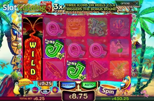 Скрин4. Tiki Land слот