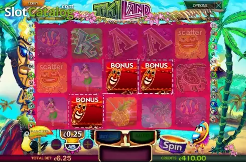 Скрин6. Tiki Land слот