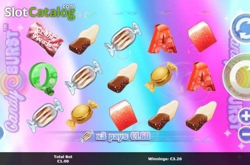 Скрин4. Candy Burst (Mutuel Play) слот