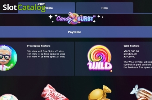 Скрин6. Candy Burst (Mutuel Play) слот