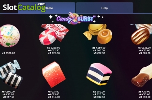 Скрин7. Candy Burst (Mutuel Play) слот